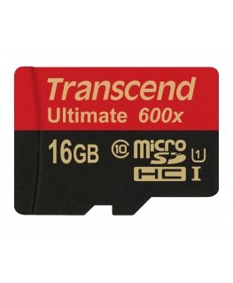 Transcend microSDHC Class 10 UHS-I 600x 16GB
