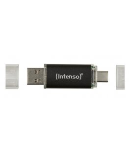 Intenso Twist Line USB-välkmälu 256 GB USB Type-A / USB Type-C 3.2 Gen 1 (3.1 Gen 1) Söehall