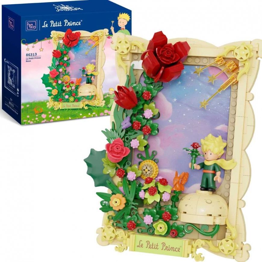 Pantasy-rakennuspalikat Pikku prinssi Pikku prinssin ruusu 402 kpl – 2