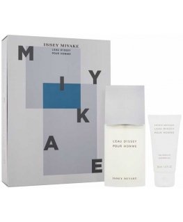 Issey Miyake L'Eau D'Issey Pour Homme 75ml EDT 75 ml + Shower Gel 50 ml Perfume for Men EDT Set