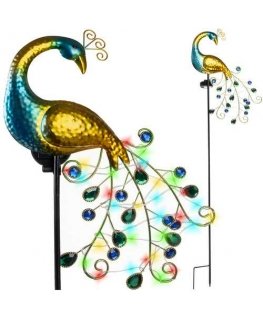 Gardlov 25281 peacock solar lamp