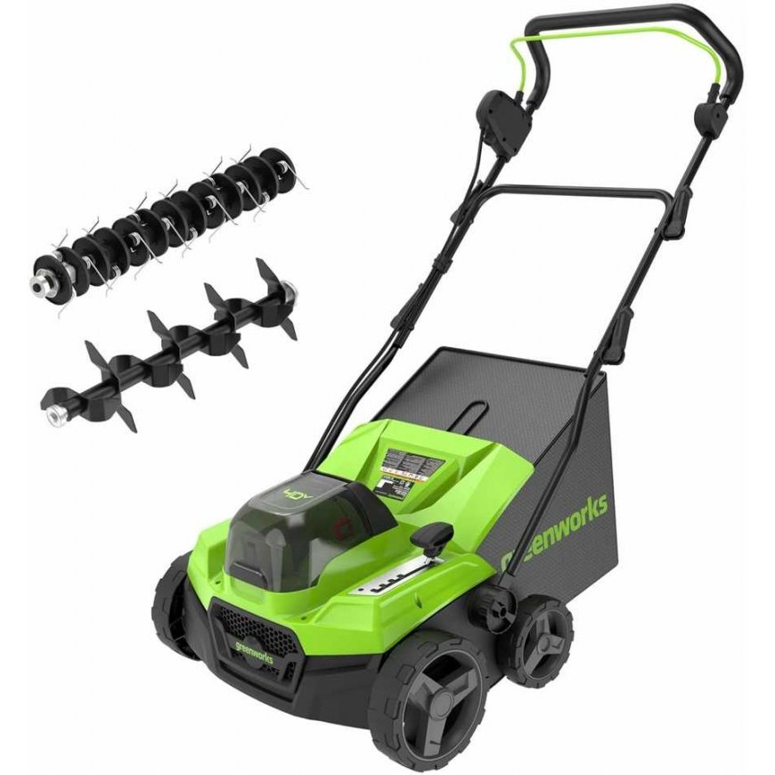 Greenworks Scarifier Greenworks GD24X2SC38II 2x24 V