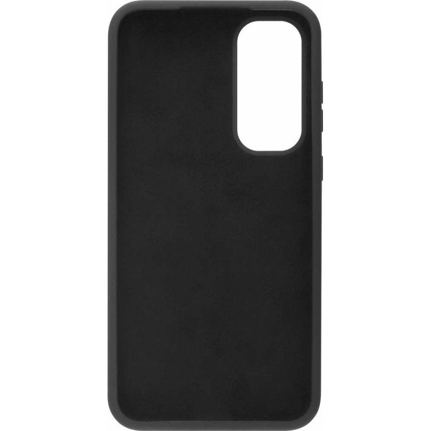FoneKit nestemäinen silikonikuori - suojaava, Samsung Galaxy A35, musta – 4