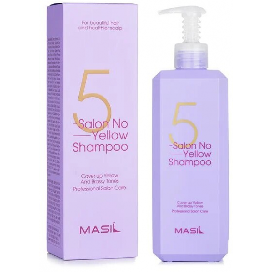 Masil Salon No Yellow Shampoo 5, 500 ml – 2