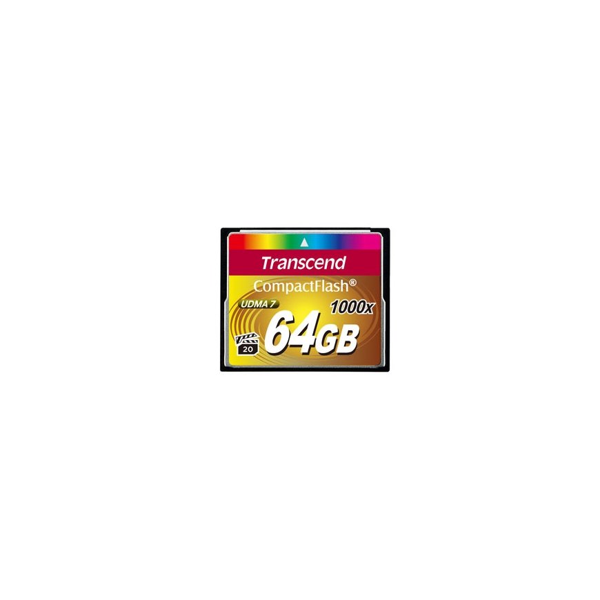 Transcend CompactFlash Card 1000x 64GB „CompactFlash“ MLC