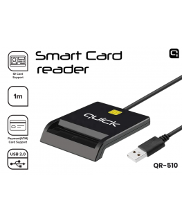 Quick QR-510 Smart ID Card Reader with USB