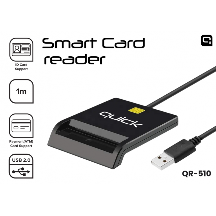 Quick QR-510 Smart ID Card Reader