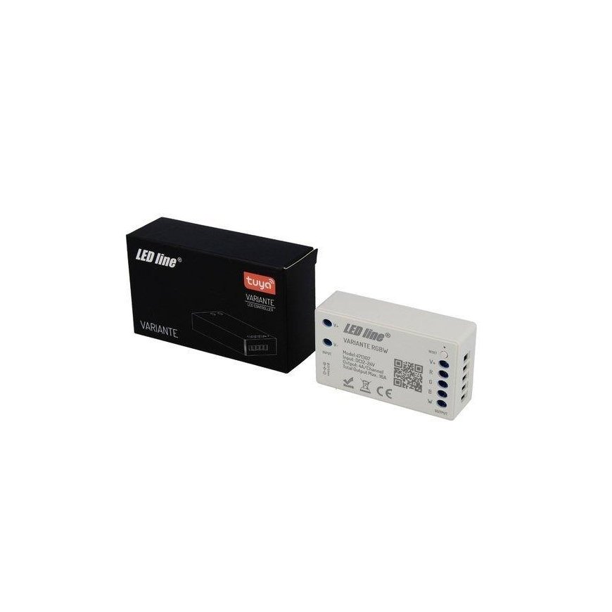 LED controller, 12-24V, 4x4A, RGBW, Wi-Fi TUYA VARIANTE +RF, LED LINE