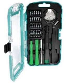 Ruuvimeisselisarja puhelimen korjaukseen (24 kpl kärkiä), SD-9322M Pro'sKit