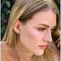 Beneto Shiny silver earrings with zircons AGUP2351L Beneto Shiny silver earrings with zircons AGUP2351L