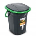 GreenBlue GB320BG turisti-WC musta ja vihreä 19 litraa kantokahvalla