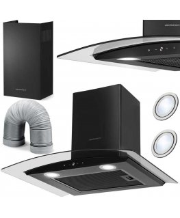 Kitchen hood 60 cm Black Berdsen BT-216