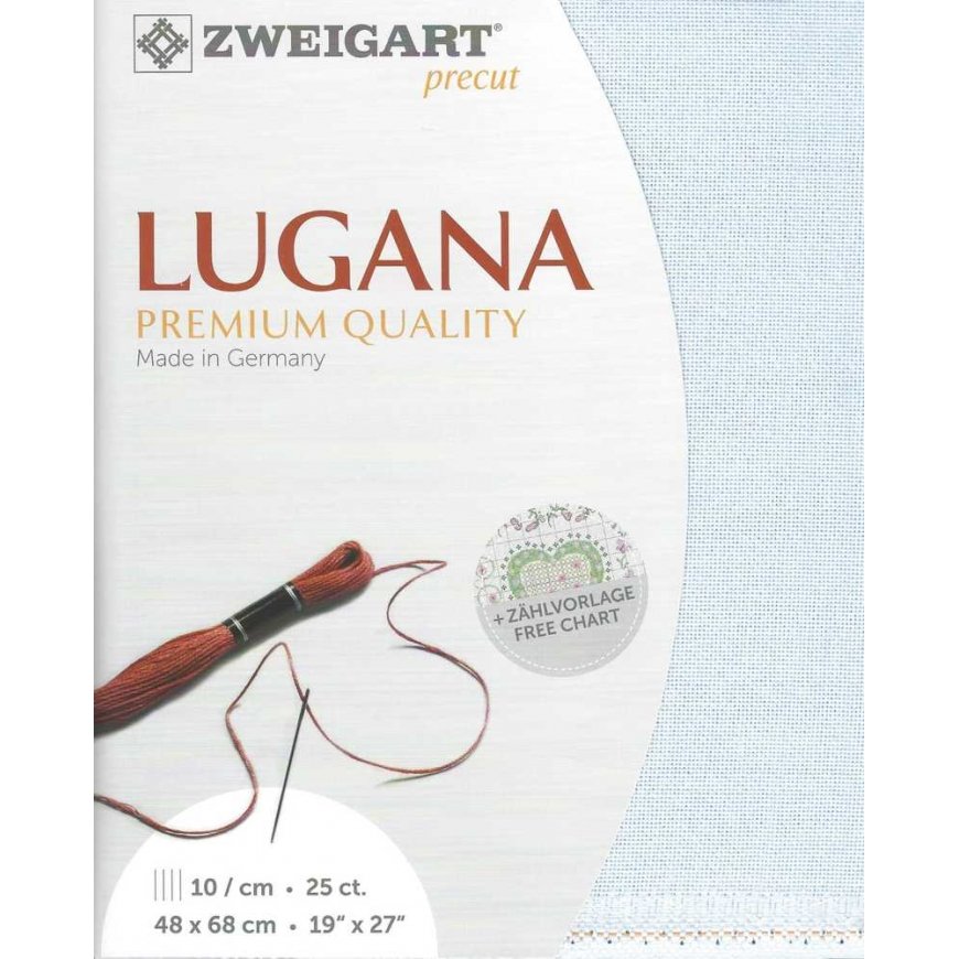 Zweigart Sawitzki Iš anksto iškirpta Lugana 48x68 cm 38355134868 – 2