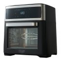Adler AD 6309 gruzdintuvė Vienas 13 L Autonominės 2500 W Karšto oro gruzdintuvė Juoda, Sidabras