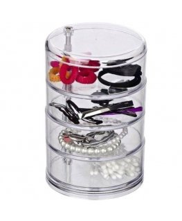 Box, container for cosmetics, jewelry, small items - 4 levels, WENKO