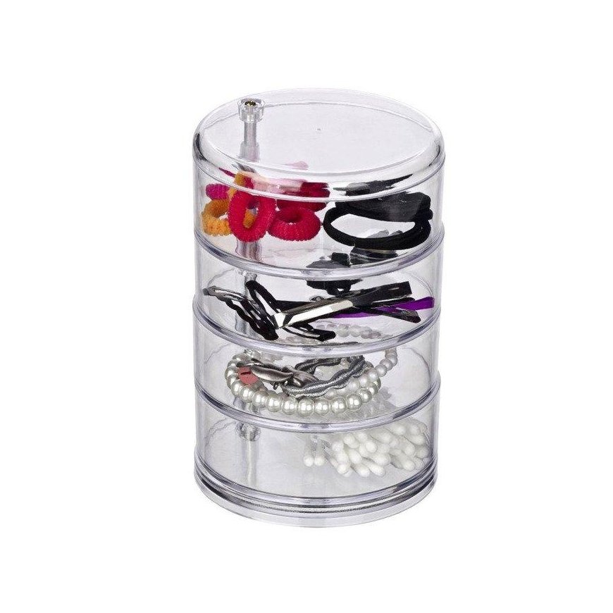 Box, container for cosmetics, jewelry, small items - 4 levels, WENKO