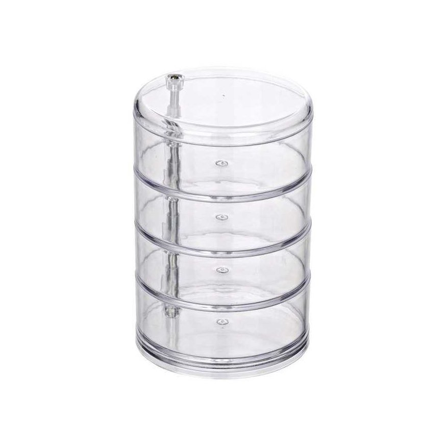 Box, container for cosmetics, jewelry, small items - 4 levels, WENKO – 2
