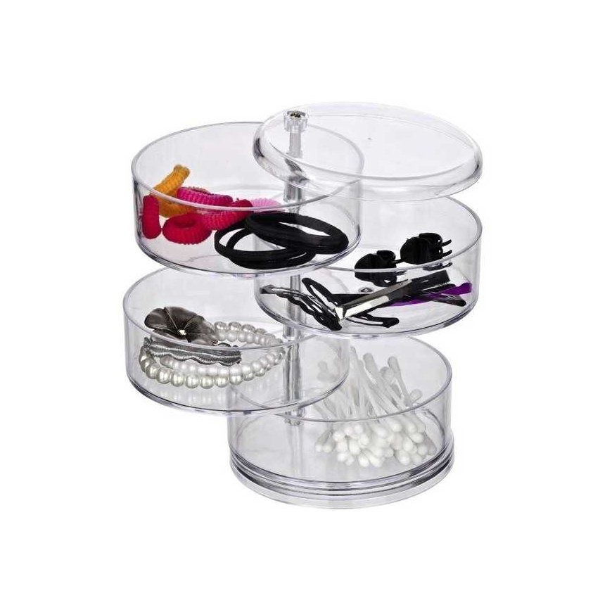 Box, container for cosmetics, jewelry, small items - 4 levels, WENKO – 3