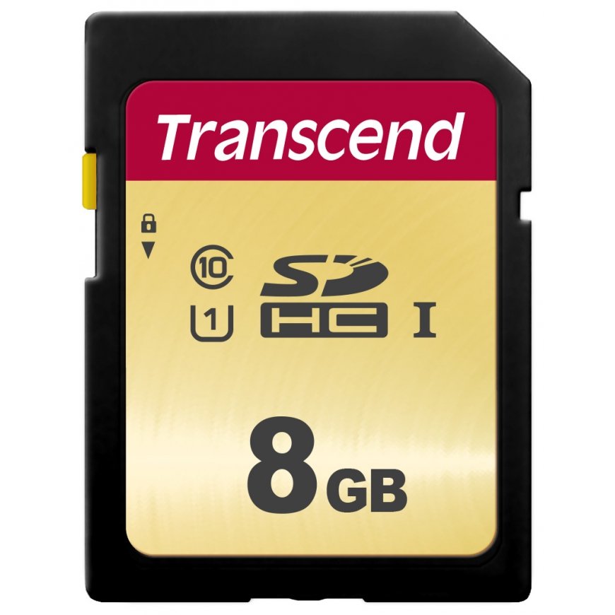 Transcend 8GB, UHS-I, SD SDHC MLC Luokka 10 – 2
