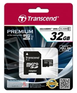 Transcend 32GB microSDHC Class 10 UHS-I MLC Klases 10