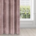 Eurofirany DIVA LINE RIA Minkšto aksomo naktinė užuolaida, 140X250 cm, kilpos / žiedai, spalva: pudros Eurofirany DIVA LINE RIA Minkšto aksomo naktinė užuolaida, 140X250 cm, kilpos / žiedai, spalva: pudros