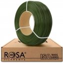 3D plastikas PLA tamsiai žalia (Army žalias) 1.75mm 1kg refill pakuotė Rosa3D