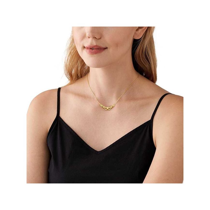 Michael Kors Modern Gold Plated Necklace Astor Link MKC170800710 – 2
