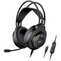 Genius GX GAMING HS-GX580U, kuulokkeet mikrofonilla, musta, kuulokkeet, 50 mm:n kaiuttimet, tyyppi USB Genius GX GAMING HS-GX580U, kuulokkeet mikrofonilla, musta, kuulokkeet, 50 mm:n kaiuttimet, tyyppi USB