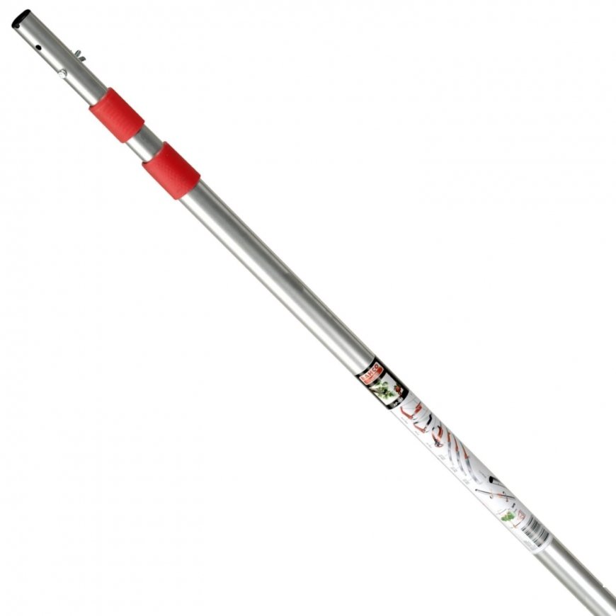 Bahco Telescopic aluminum handle for pruning saw or pruning shears. Two parts. Compressed 2m, pulled out 3.5m. The thickness of – 3