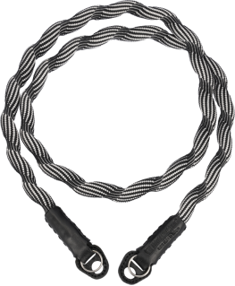 ARTISANARTIST Artisan & Artist I ACAM-707 I Spiral Cord Strap, Black/White