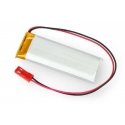 Akyga Li-Pol akumuliatorius 750mAh 1S 3.7V - JST-BEC jungtis + lizdas - 58x21x6mm Akyga Li-Pol akumuliatorius 750mAh 1S 3.7V - JST-BEC jungtis + lizdas - 58x21x6mm