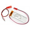 Akyga Li-Pol akumuliatorius 750mAh 1S 3.7V - JST-BEC jungtis + lizdas - 58x21x6mm Akyga Li-Pol akumuliatorius 750mAh 1S 3.7V - JST-BEC jungtis + lizdas - 58x21x6mm