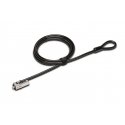 Kensington K60629WW kabelio užraktas Juoda, Metalinis 1,8 m