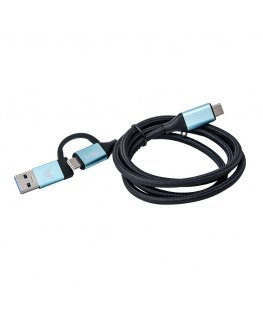 i-tec USB-C Cable to USB-C with Integrated USB 3.0 Adapter