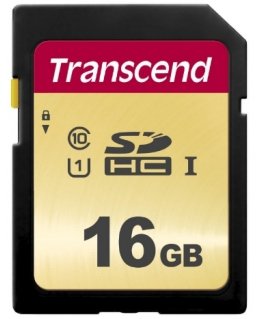 Transcend SD Card SDHC 500S 16GB