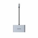 DICOTA D32064 mobiilseadme dokkimisjaam Tahvelarvuti / nutitelefon / sülearvuti Hõbe