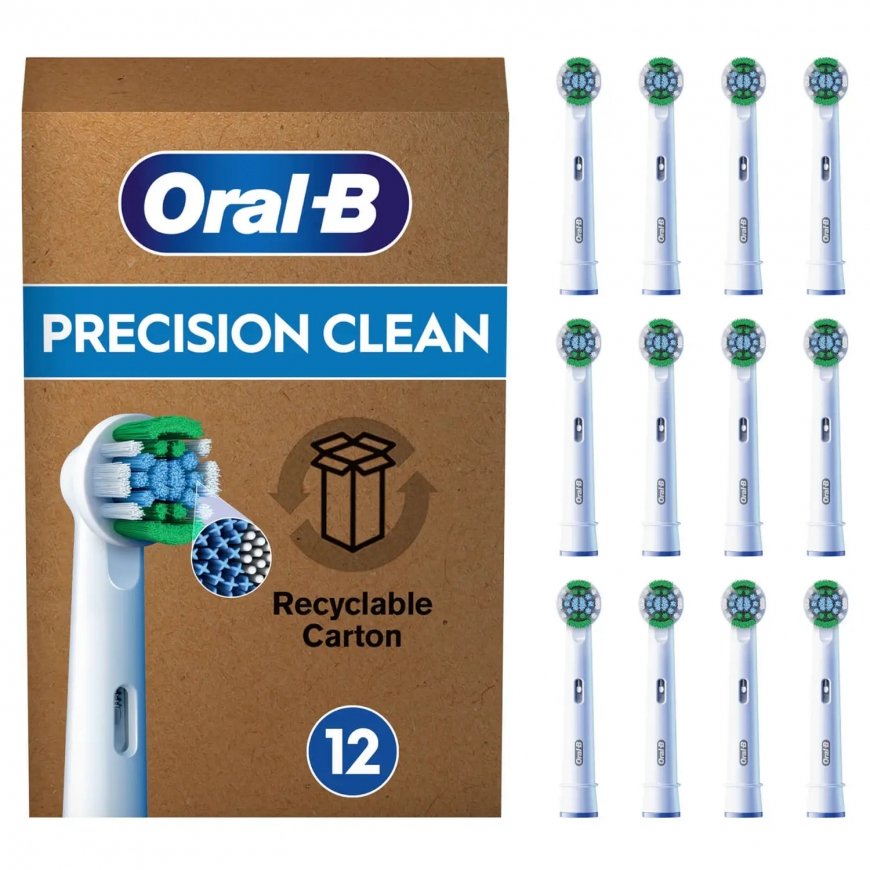 Oral-B Precision Clean 12 pcs Balts