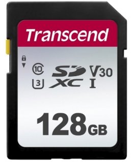 Transcend 128GB, UHS-I, SD SDXC NAND Luokka 10