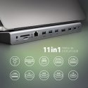 Axagon HMC-4KX3 sülearvuti dokk ja pordireplikaator Juhtmega ühendatud USB 3.2 Gen 1 (3.1 Gen 1) Typ
