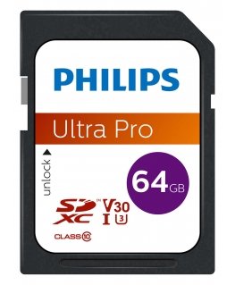 Philips FM64SD65B 64 GB SDXC UHS-I Klases 10