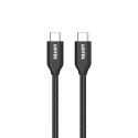 UNITEK C14059BK USB-kaabel 2 m USB C Must UNITEK C14059BK USB-kaabel 2 m USB C Must