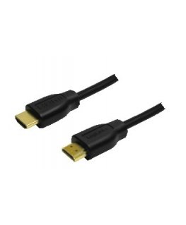 LogiLink 1m HDMI to HDMI - M/M HDMI kabelis HDMI Type A (Standard) Melns