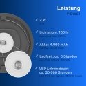 REV LED Flaschenleuchte mit Akku Lamprusco Flame warmweiß REV LED Flaschenleuchte mit Akku Lamprusco Flame warmweiß