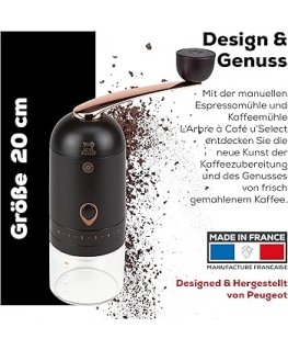 Peugeot L'arbre à café Kaffee- mühle 20cm Borosilicate / ABS
