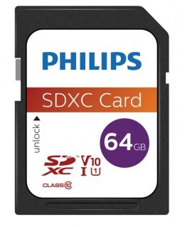 Philips FM64SD55B 64 GB SDXC UHS-I Klasės 10