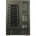 Inter-Tech NAS-8 HDD enclosure Black 2.5/3.5"