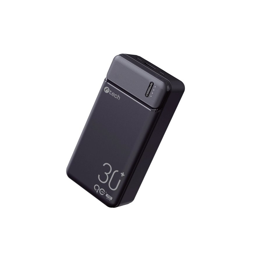 C-TECH BATCT1343 power bank Lithium Polymer (LiPo) 30000 mAh Black