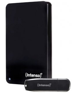 Intenso 6023690 išorinis kietasis diskas 1 TB 5400 RPM 2.5" Micro-USB B 3.2 Gen 1 (3.1 Gen 1) Juoda