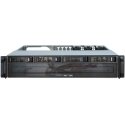Inter-Tech IPC 2U-2404S Teline musta, Hopea Inter-Tech IPC 2U-2404S Teline musta, Hopea