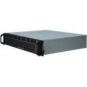 Inter-Tech IPC 2U-2404S Püstik Must, Hõbe Inter-Tech IPC 2U-2404S Püstik Must, Hõbe